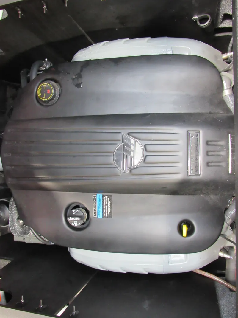 Slide: The Image of 2021 Malibu Wakesetter 22 LSV engine, showcasing sleek design and advanced engineering. - 11