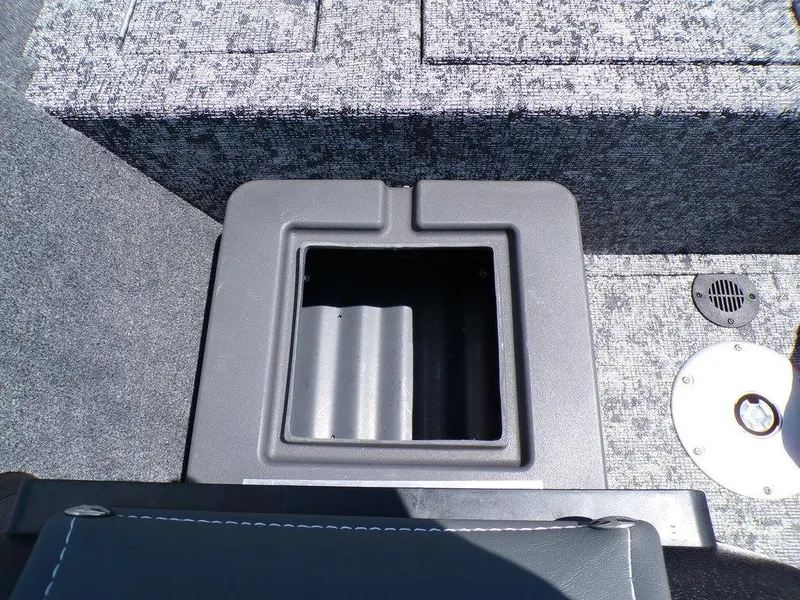 Slide: The Image of 2025 Tracker Pro Team 175 TF® boat interior storage compartment. - 22
