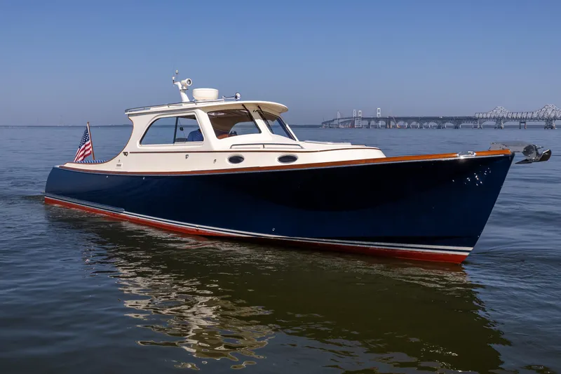 Slide: The Image of Hinckley Yachts Picnic Boat EP 2008 - 11