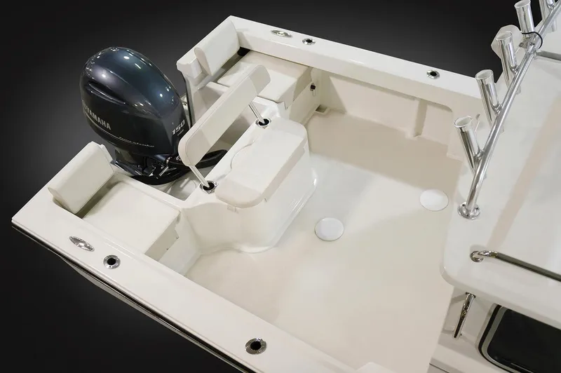 Slide: The Image of Manufacturer Provided Image: 2020 Parker 2120 Sport Cabin boat with Yamaha outboard motor. - 7