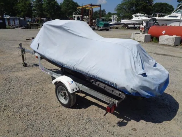 Slide: The Image of Covered 2007 Yamaha WaveRunner FX HO on trailer in outdoor setting. - 12