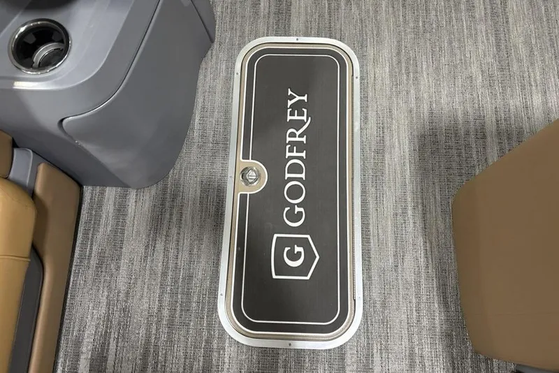 Slide: The Image of Floor panel of 2025 Godfrey Sweetwater 2286 SFL iMPACT pontoon boat. - 15