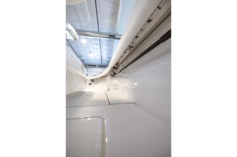 Slide: The Image of 2024 Onslow Bay 37 Tournament boat interior, showcasing sleek design and modern features. - 41