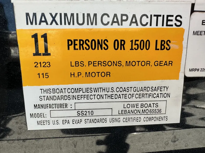 Slide: The Image of Lowe SS210 w/ 115HP Mercury Pro XS! 2019 - 14