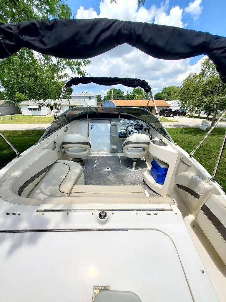 Slide: The Image of Open storage compartment of a 2006 Maxum SC3 boat. - 7
