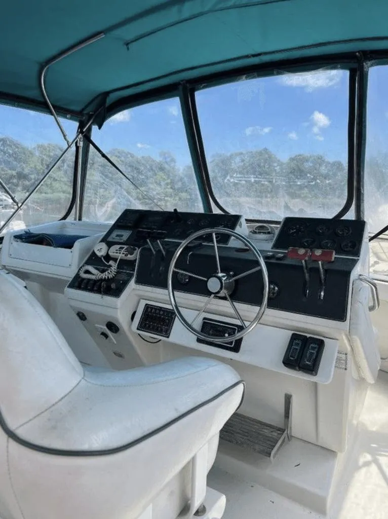 Slide: The Image of Carver 355 Aft Cabin Motor Yacht 1994 - 3