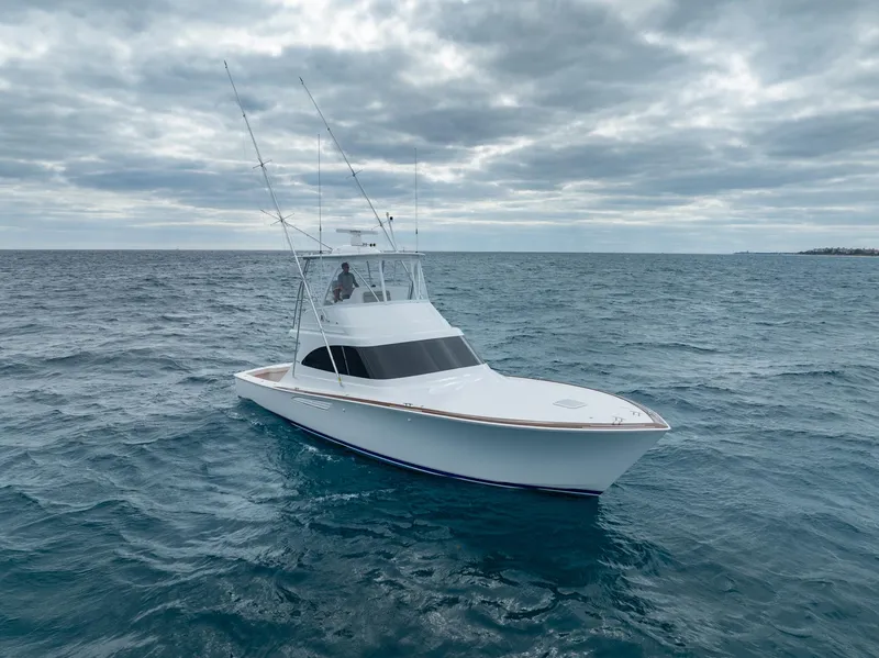 Slide: The Image of Viking 46 Billfish quartering to Starboard profile - 2