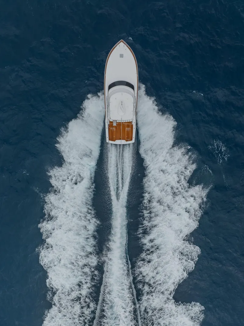 Slide: The Image of Viking 46 Billfish Birds Eye View Running Shot - 23