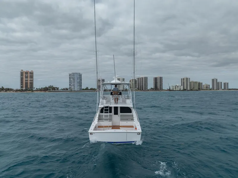 Slide: The Image of Viking 46 Billfish Transom from the Drone - 4