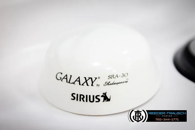 Slide: The Image of Galaxy SRA-30 Sirius antenna by Shakespeare on 2005 Correct Craft 226 Natique boat. - 48