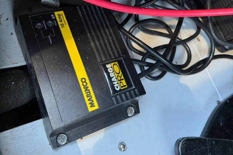 Slide: The Image of Marinco Charge Pro 10 Amp charger in 2019 Brig Eagle 650 boat. - 28
