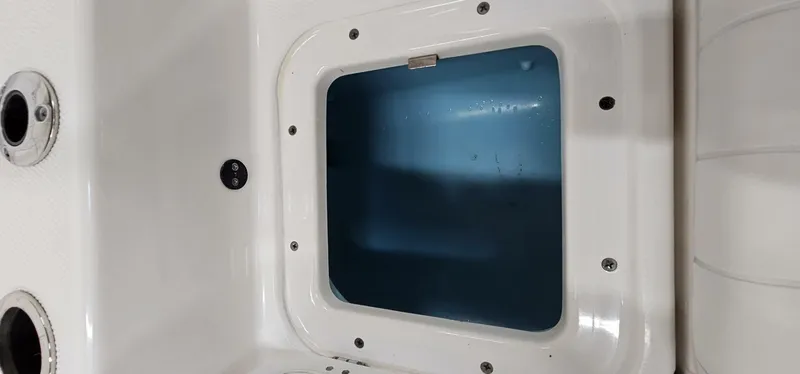 Slide: The Image of Yamaha Boats 2018 210 FSH Deluxe storage compartment interior view. - 27