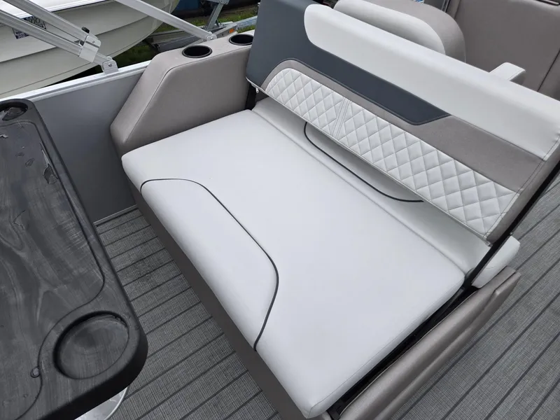 Slide: The Image of Luxurious seating on 2026 Godfrey SWEETWATER Entertainment 2486 DT pontoon boat. - 22