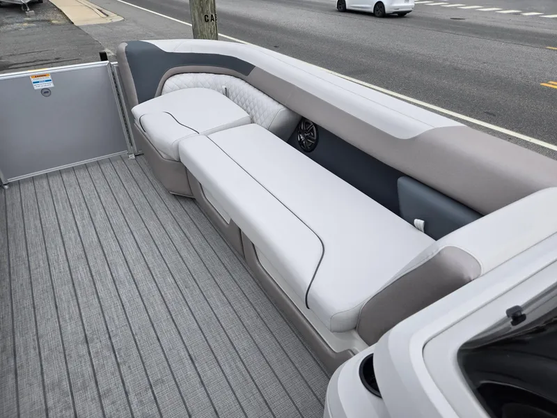 Slide: The Image of Luxurious seating on 2026 Godfrey SWEETWATER Entertainment 2486 DT pontoon boat. - 32