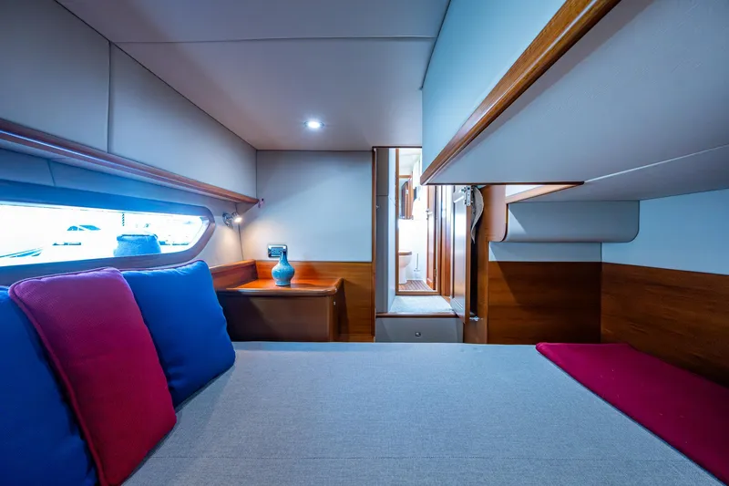 Slide: The Image of Luxurious bathroom interior of 2017 Grand Banks 44 Eastbay SX yacht. - 33