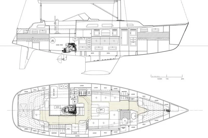 Slide: The Image of Hallberg-Rassy 37 2007 - 52