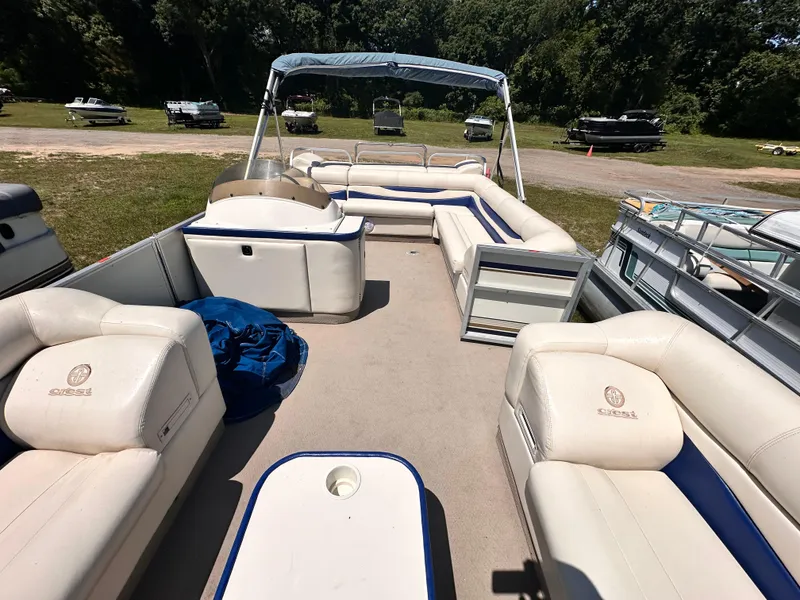 Slide: The Image of Crest Crest II Pontoon 2001 - 4