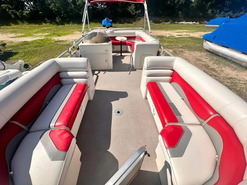 Slide: The Image of Smoker Craft SERENITY PONTOON 2000 - 3