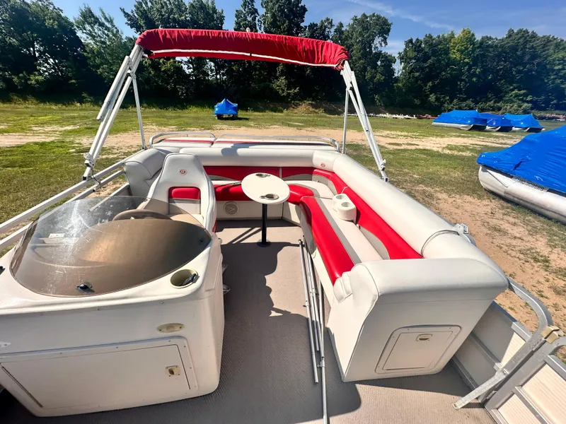 Slide: The Image of Smoker Craft SERENITY PONTOON 2000 - 4