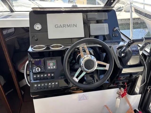Slide: The Image of Helm of 2020 Jeanneau NC 1095 Fly with Garmin navigation system. - 17