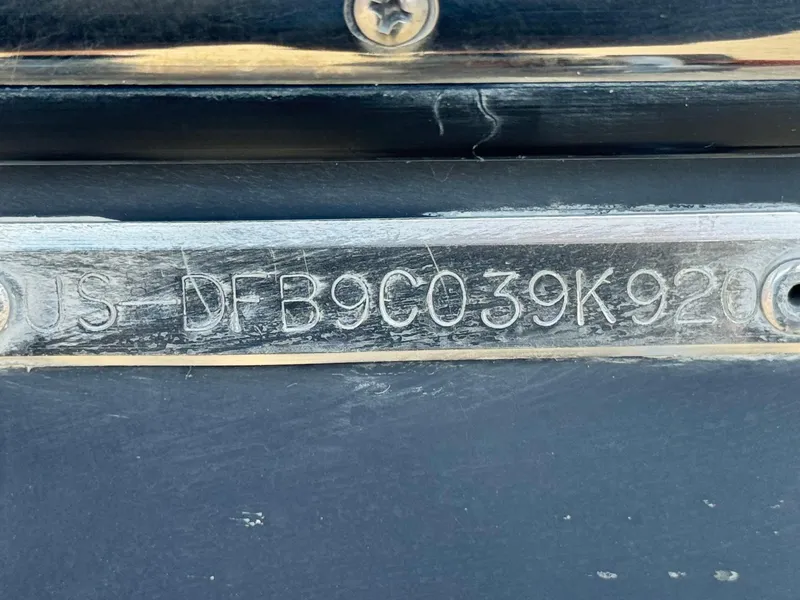 Slide: The Image of Hull identification number on 2020 Arima Sea Chaser 19 Yellowtail Edition boat. - 25