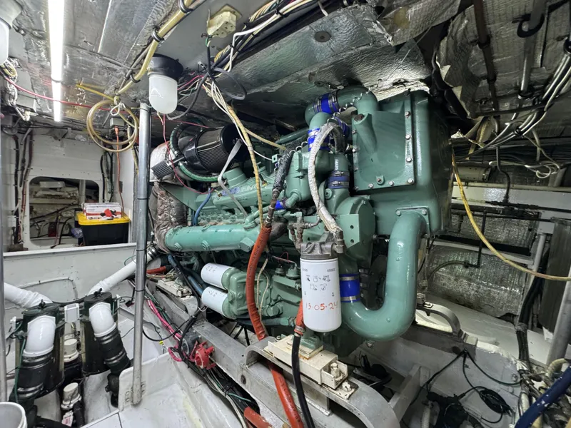 Slide: The Image of Bertram 58 Flybridge Motor Yacht 1981 - 60