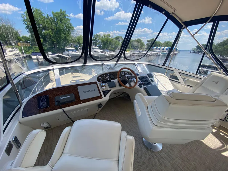 Slide: The Image of Sea Ray 400 Sedan Bridge 1998 - 17