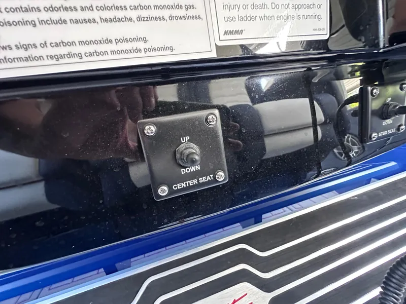 Slide: The Image of 2024 Cigarette 42 Auroris interior with sleek seating and modern design. - 14