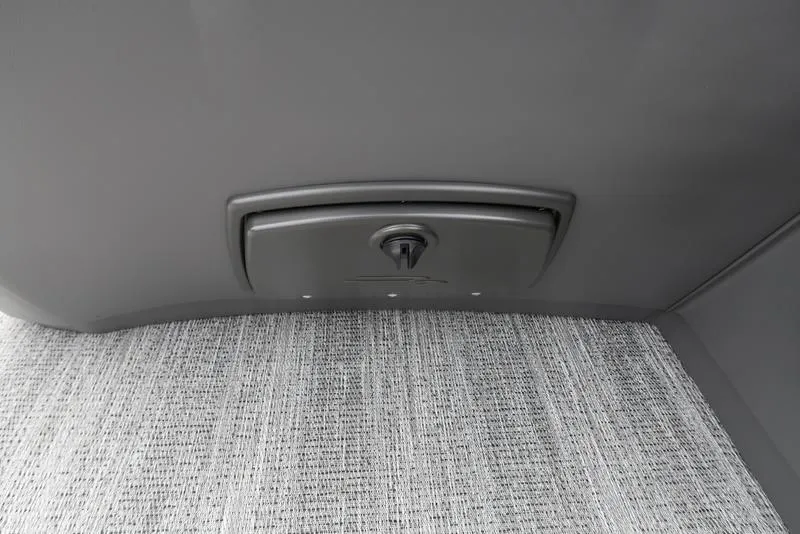 Slide: The Image of 2026 Bennington S Swingback 22 SSB interior detail with textured flooring and panel. - 31