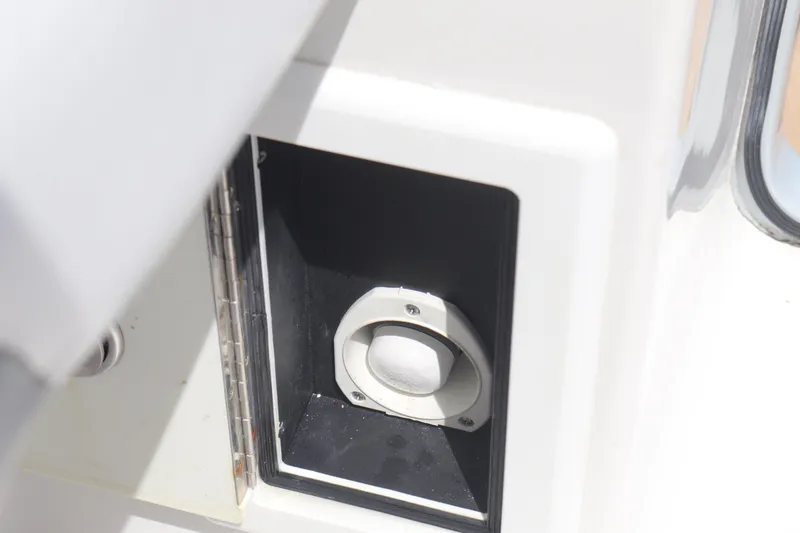 Slide: The Image of Compartment on 2021 Albemarle 31 DC boat, featuring a recessed fixture. - 41