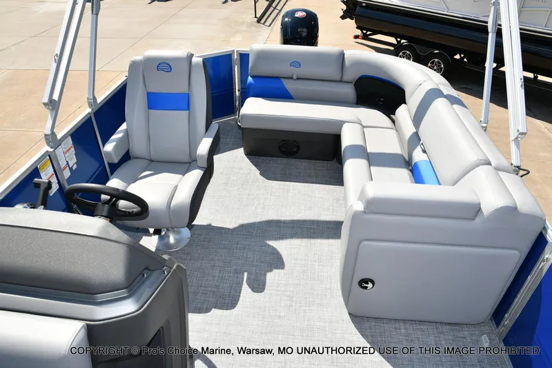 Slide: The Image of Sun Tracker Party Barge 20 DLX 2026 - 7