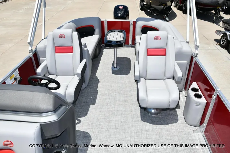 Slide: The Image of Sun Tracker Party Barge 22 DLX 2026 - 25