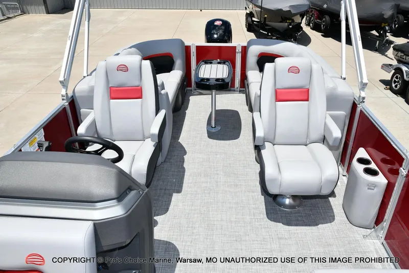 Slide: The Image of Sun Tracker Party Barge 22 DLX 2026 - 5