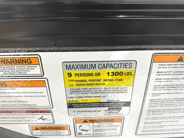 Slide: The Image of Premier 210 Sunsation Angler 4-PT (Twin Tube) 2026 - 14