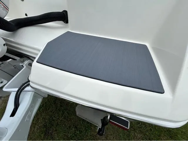 Slide: The Image of 2025 Pathfinder 2700 Open boat interior, showcasing spacious deck and seating. - 21