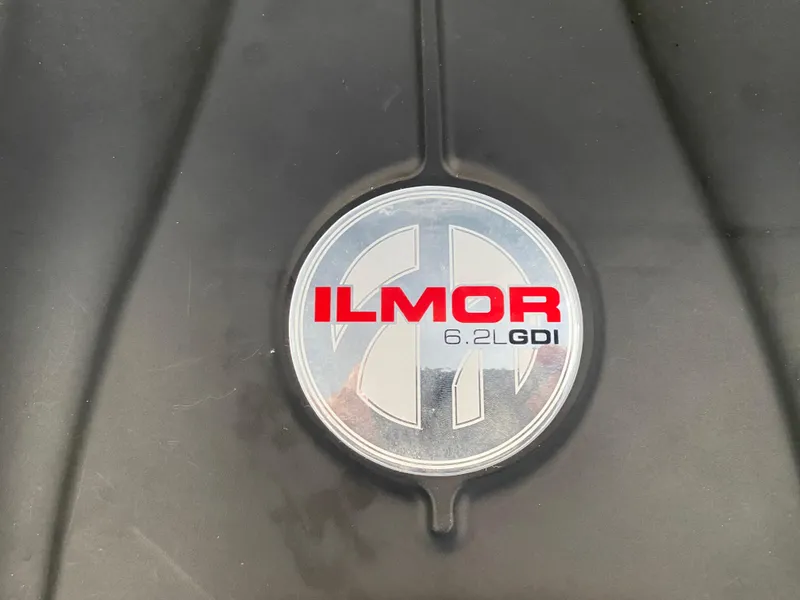 Slide: The Image of Ilmor 6.2L GDI engine cover on 2022 MasterCraft X26 boat. - 40