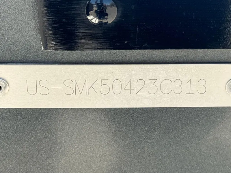 Slide: The Image of Hull identification number on 2013 Smoker Craft Ultima 172 boat. - 22