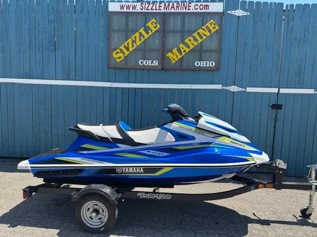 The Image of 2019 Yamaha WaveRunner GP1800R jet ski on trailer at Sizzle Marine, Ohio. - 0