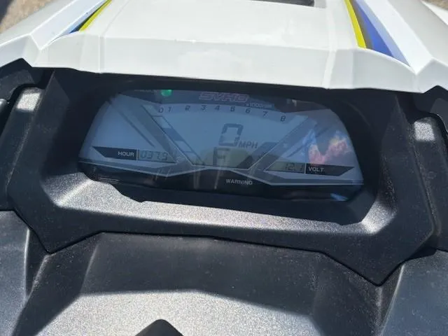 Slide: The Image of Dashboard of a 2019 Yamaha WaveRunner GP1800R showing speedometer and hour meter. - 6
