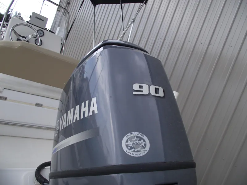 Slide: The Image of 2016 Key West 1720 Center Console with Yamaha 90 outboard engine. - 4