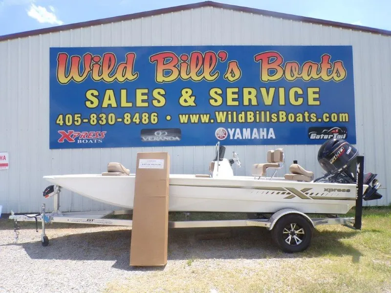 Slide: The Image of 2026 Xpress XP20CC boat at Wild Bill's Boats sales and service location. - 16