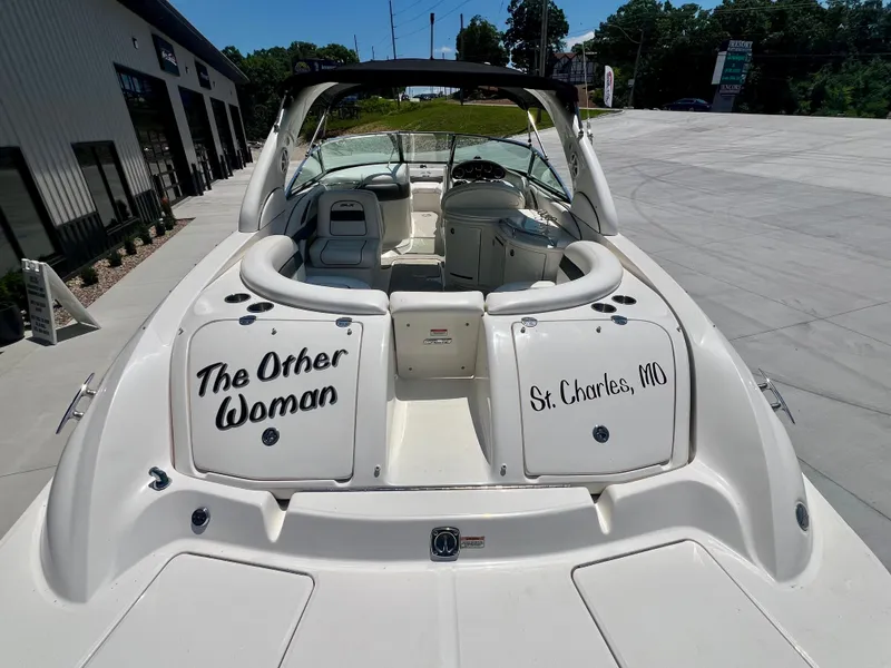 Slide: The Image of 2007 Sea Ray 290 SLX boat named "The Other Woman" in St. Charles, MO. - 4