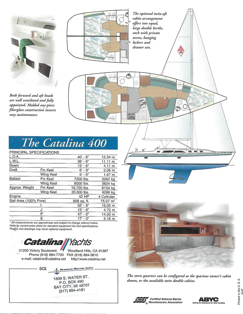 Slide: The Image of Catalina 400 1996 - 39