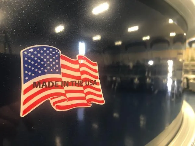 Slide: The Image of Made in the USA sticker on 2023 South Bay 224RS LE 2.75 boat. - 9