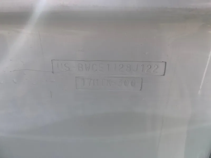 Slide: The Image of Hull identification number on a 2022 Boston Whaler 170 Montauk boat. - 10