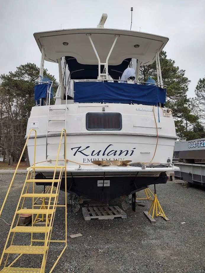 Slide: The Image of Carver 36 Aft Cabin Motor Yacht 1992 - 107