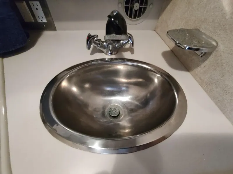 Slide: The Image of Carver 36 Aft Cabin Motor Yacht 1992 - 55