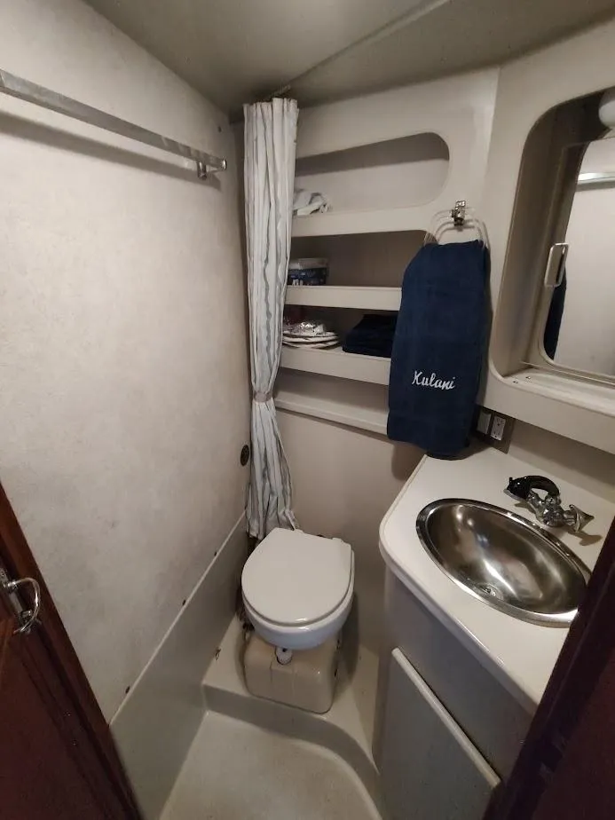 Slide: The Image of Carver 36 Aft Cabin Motor Yacht 1992 - 57