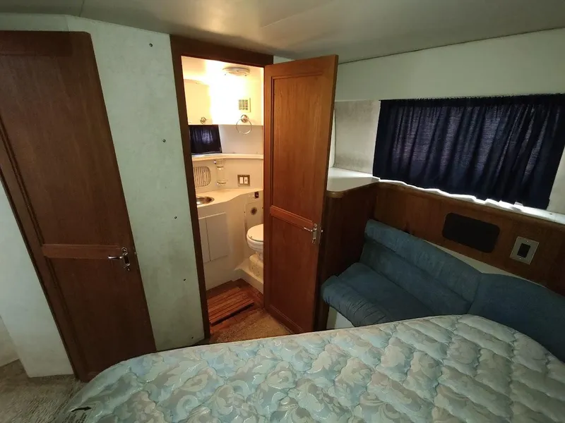 Slide: The Image of Carver 36 Aft Cabin Motor Yacht 1992 - 64