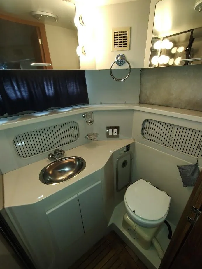 Slide: The Image of Carver 36 Aft Cabin Motor Yacht 1992 - 69